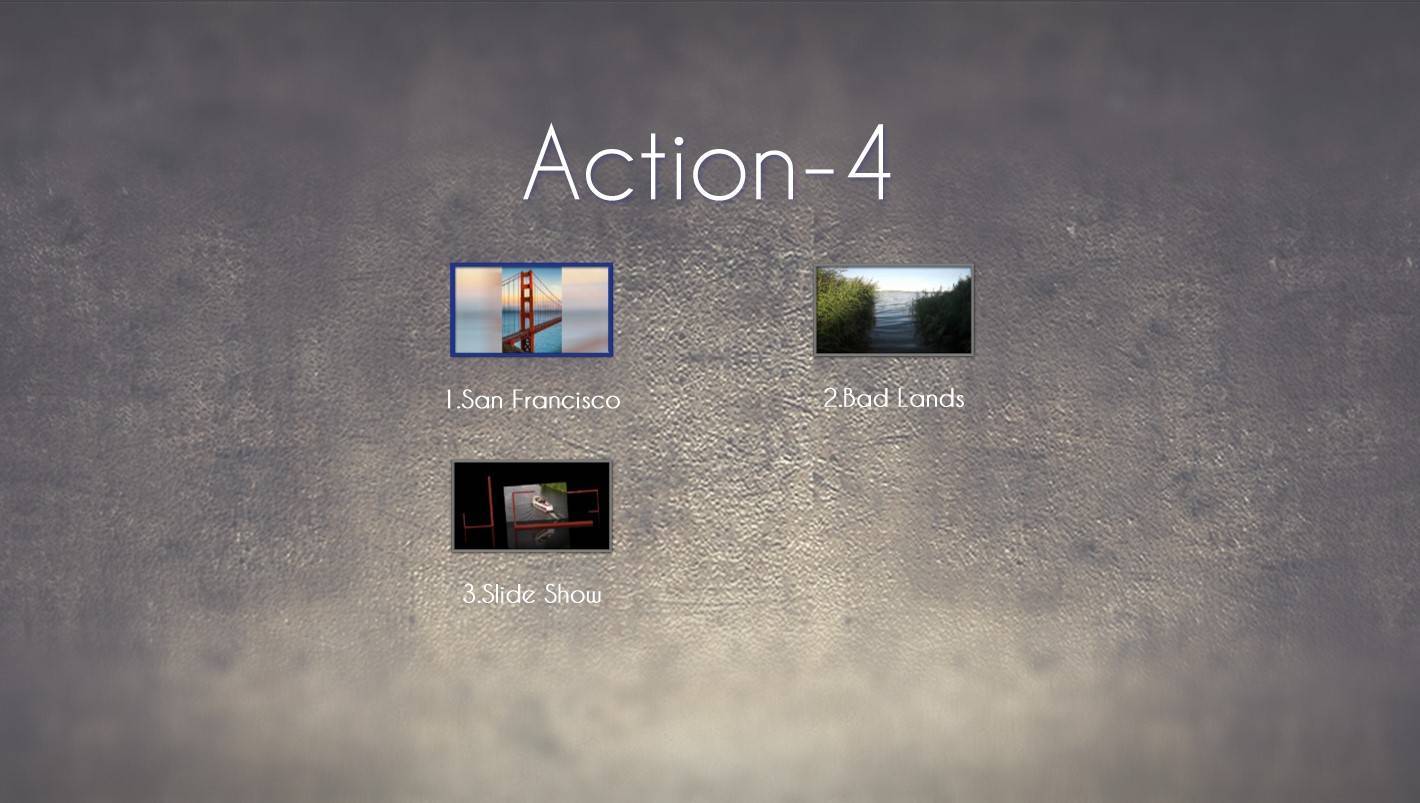 Action 4 Menu