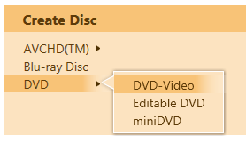 using nero 12 platinum to make a dvd out of dvd compatible video files