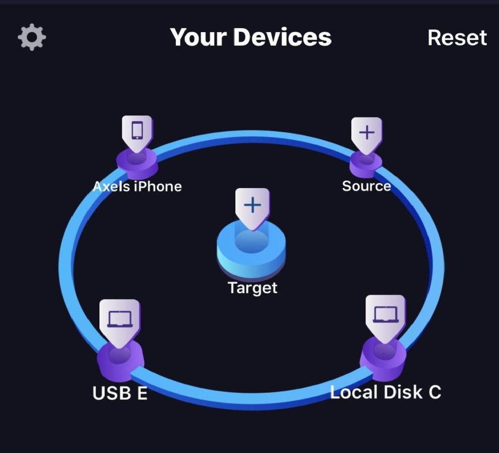 Device reset password