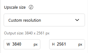 custom resolution