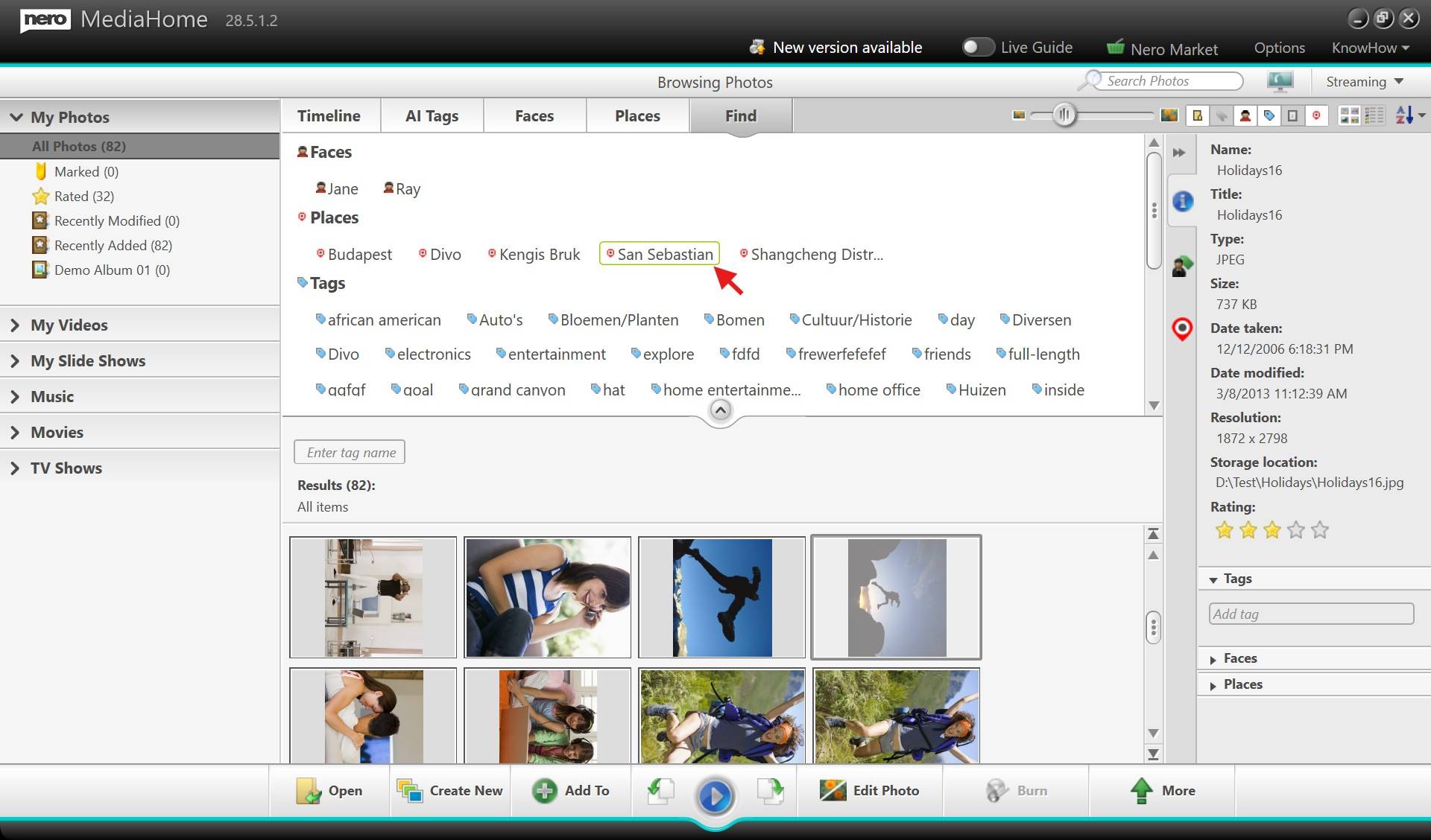 Iptc Tag Numbers How to Organize and Find Photos with IPTC Metadata in Nero MediaHome ...