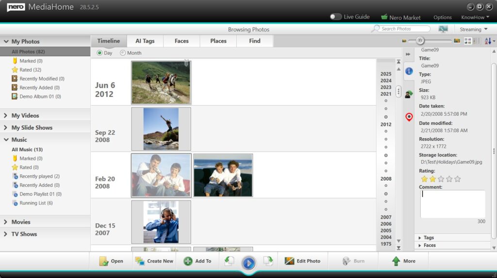 Add comment for photo from Info Panel